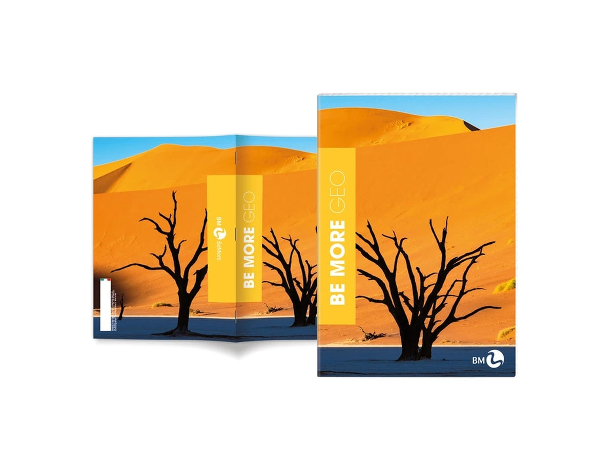 Quaderno maxi geo 21x29,7cm pagine 72 + r rigatura 5mm set da 10 quaderni