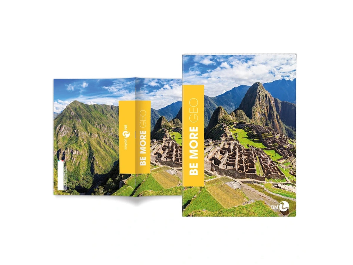 Quaderno maxi geo 21x29,7cm pagine 72 + r rigatura 5mm set da 10 quaderni