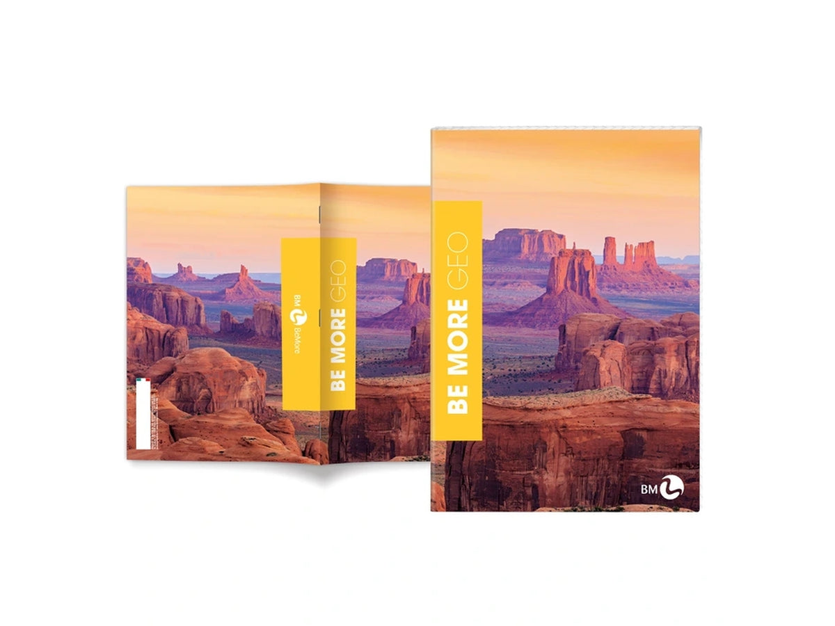 Quaderno maxi geo 21x29,7cm pagine 72 + r rigatura 5mm set da 10 quaderni