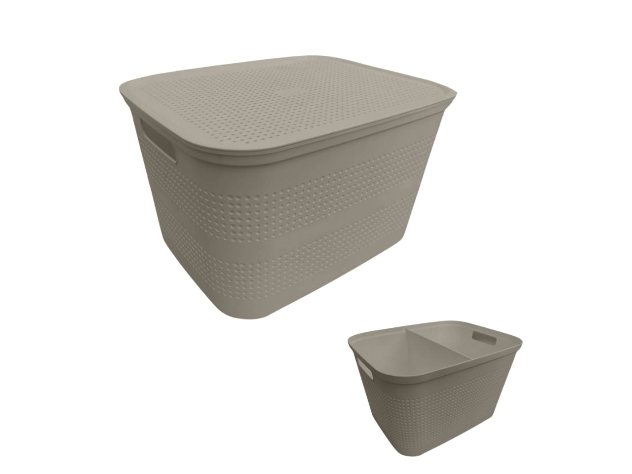 Scatola smart large disassemblata n.9 colore cappuccino