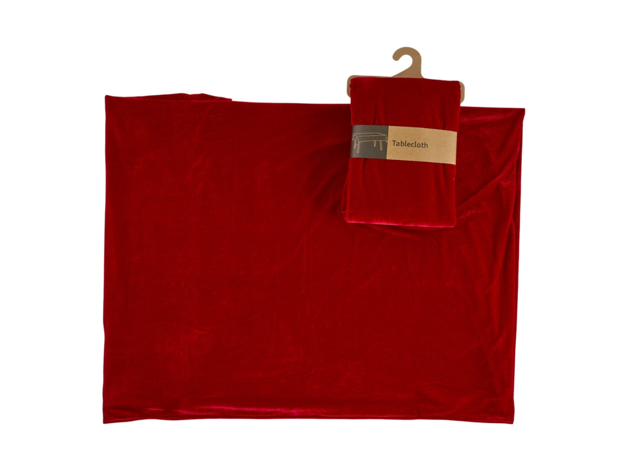 Tovaglia 140x240cm in velluto rosso