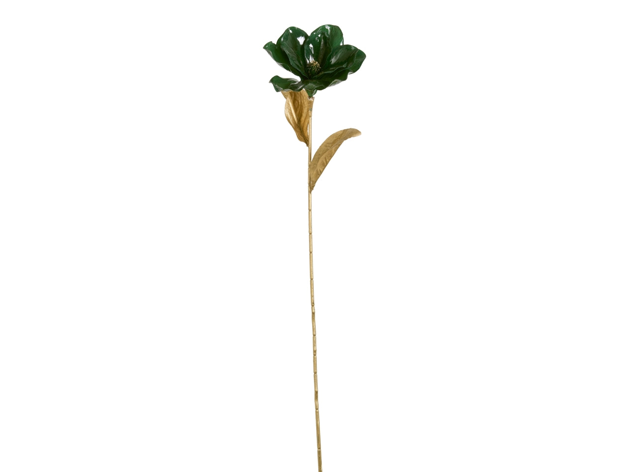 Ramo magnolia 64cm lucida verde