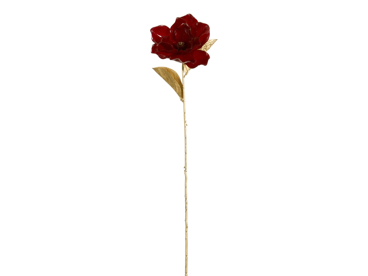 Ramo magnolia 64cm lucida bordeaux
