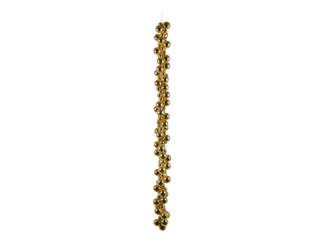Ghirlanda 135cm con 120 palline oro