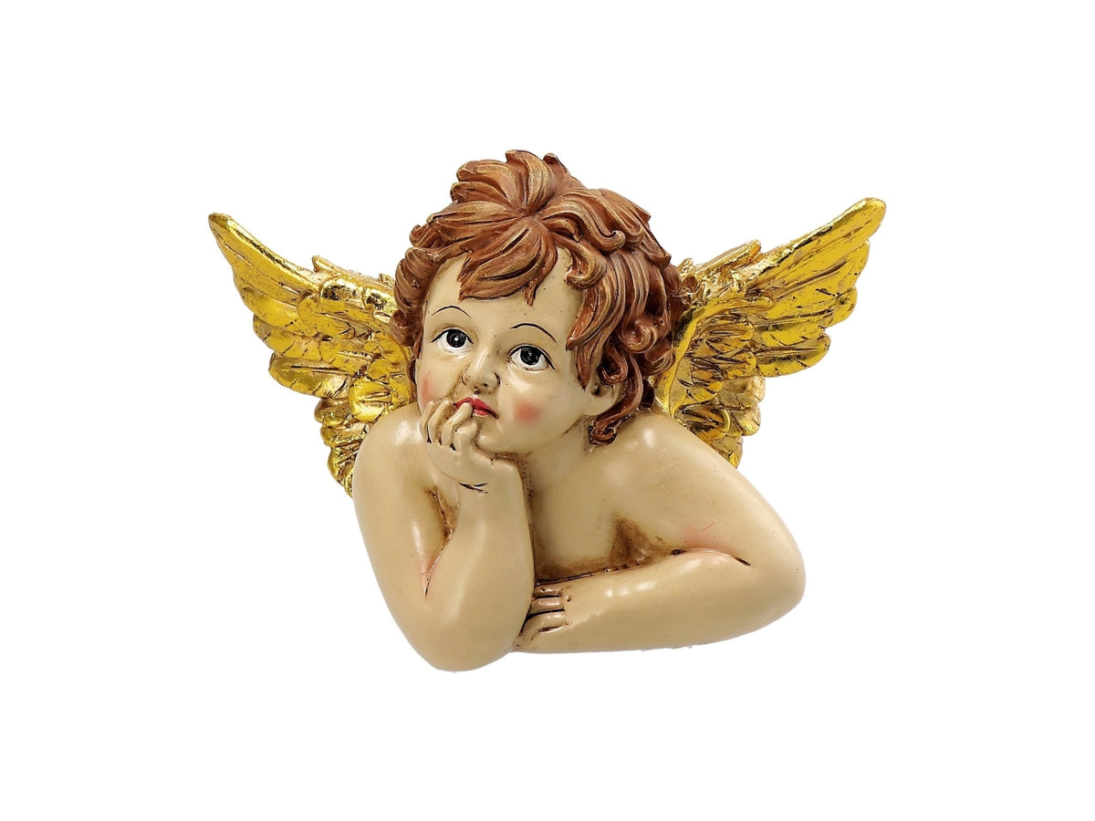 Angelo in resina 17x9xh.12cm, 2 assortimenti