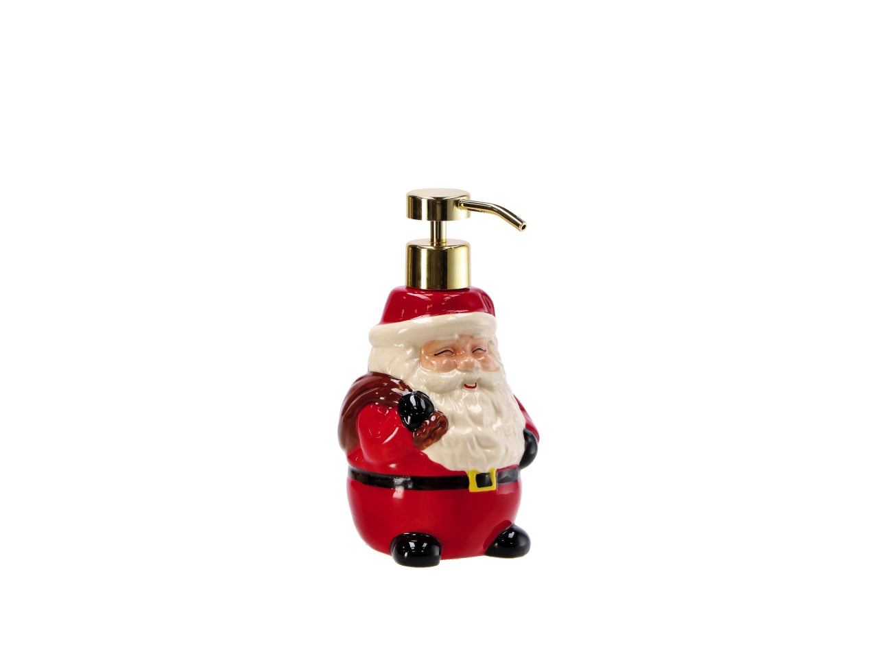 Dispenser per sapone in ceramica 10xh.18cm, 4 modelli assortiti