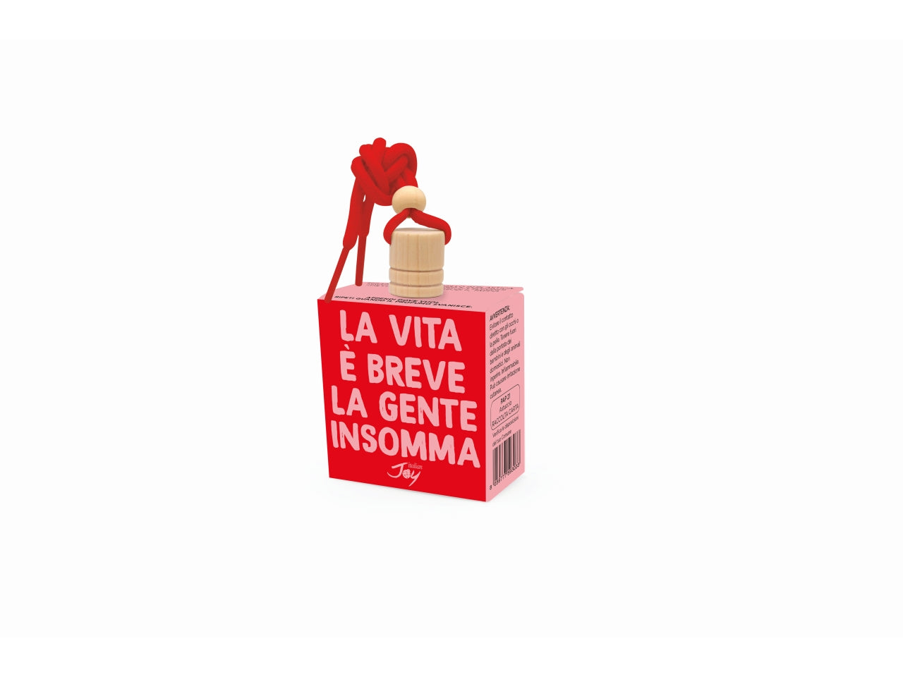 Profumatore auto - la vita e' breve la gente insomma