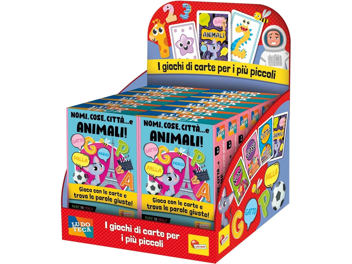 Ludoteca carte dei bambini nomi, cose, citta'... e animali!