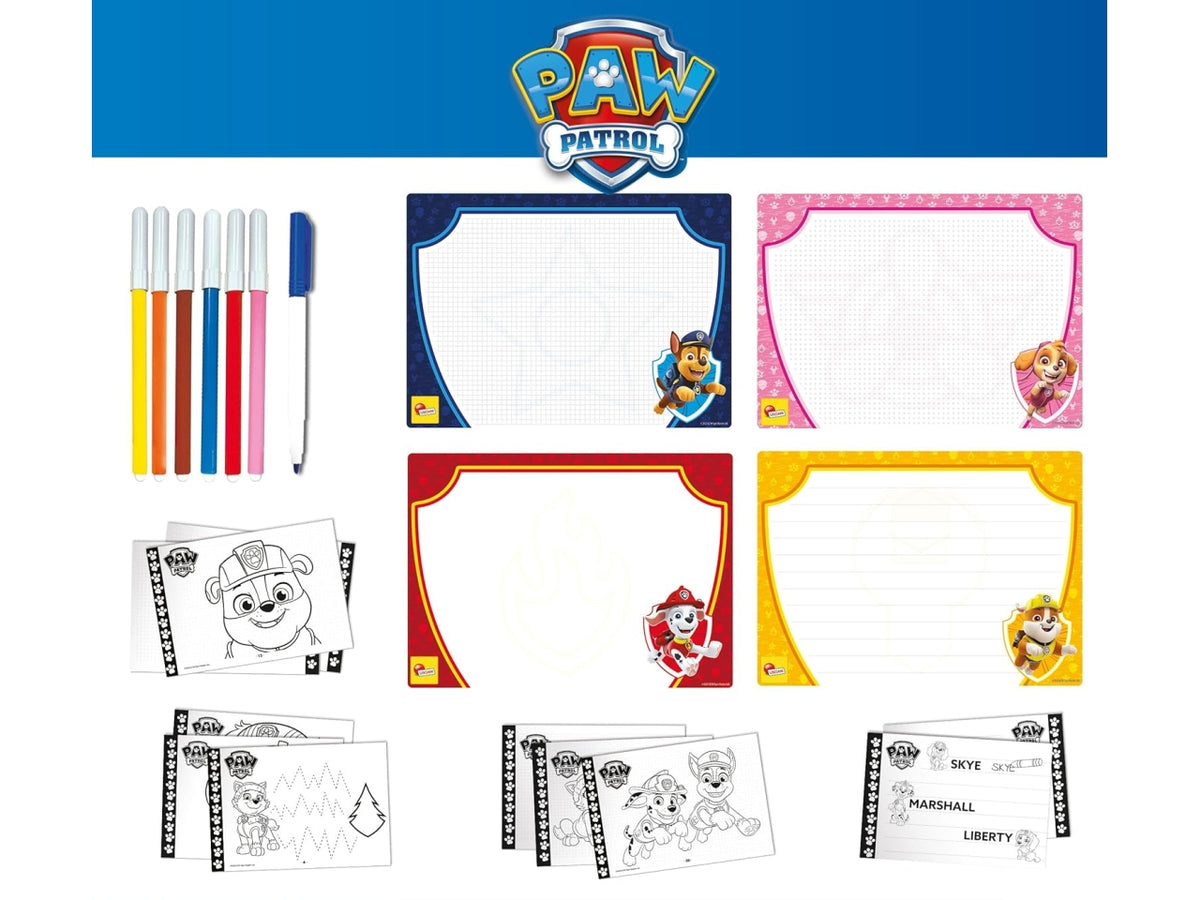 Paw patrol drawing school