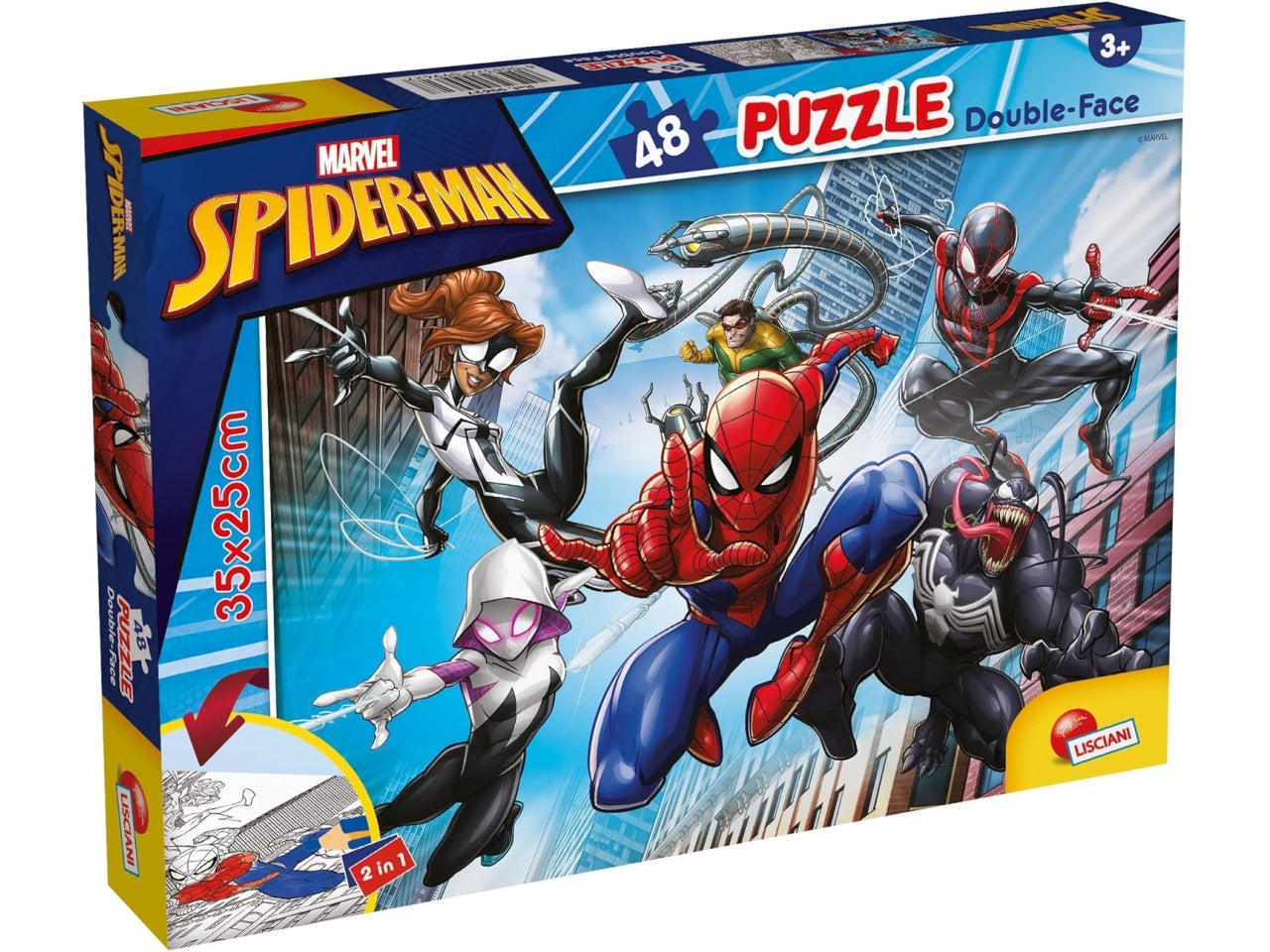 Marvel puzzle df m-plus 48 spiderman