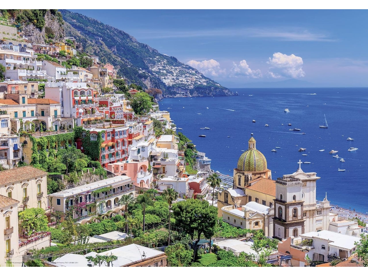 Puzzle + poster amalfi coast 500