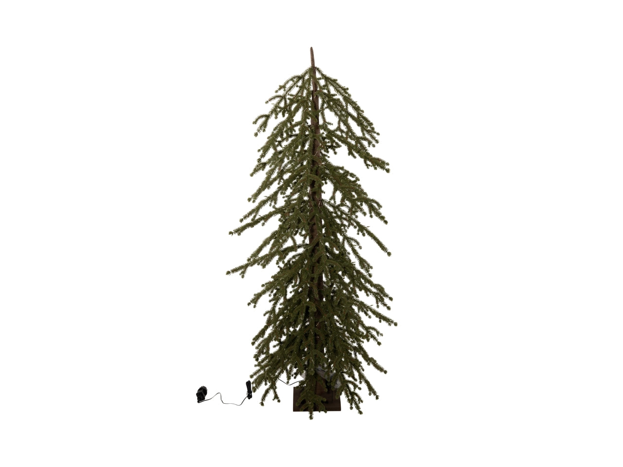 Albero di Natale 120cm in pvc con 5600 luci led