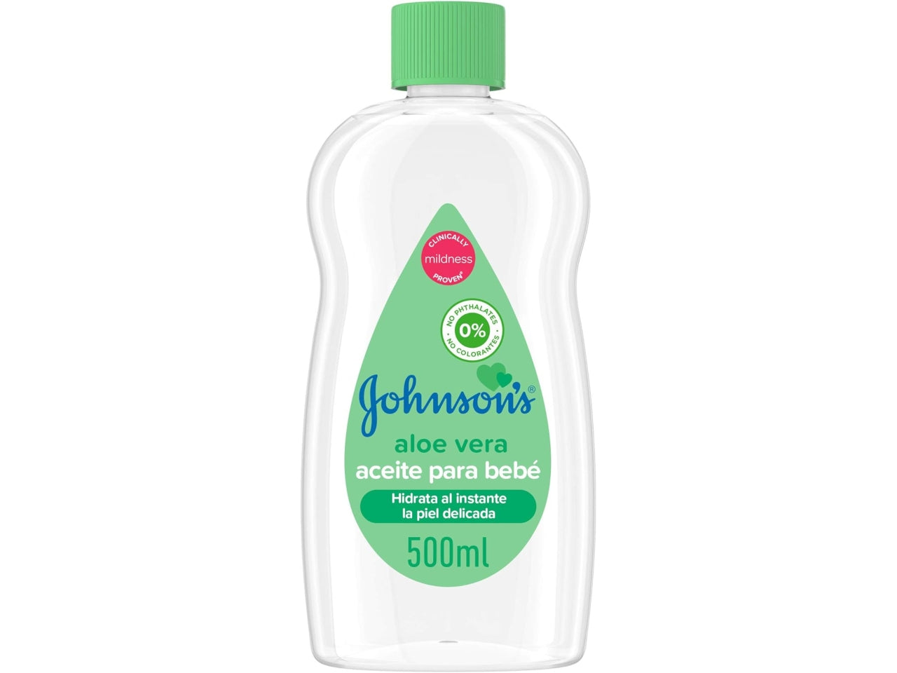 Jhonson olio 500ml aloe $
