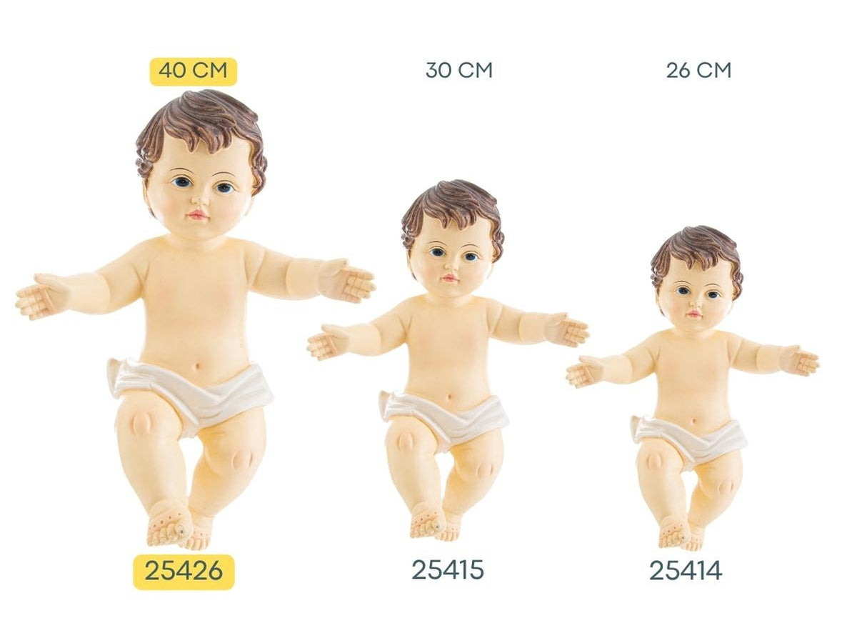 Gesu' bambino in resina 40 cm