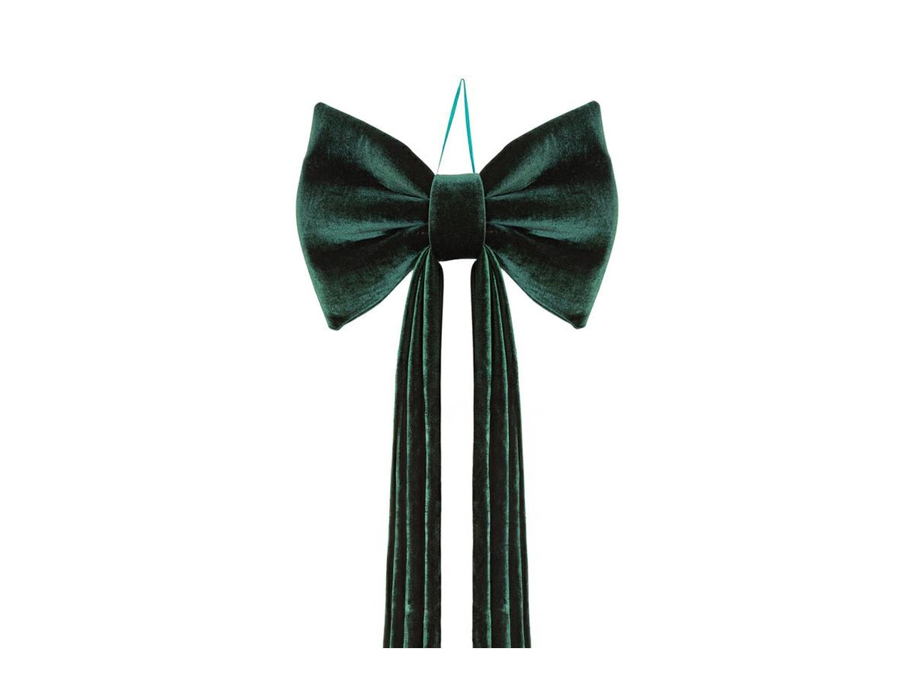 Fiocco maxi in velluto 62x180cm verde