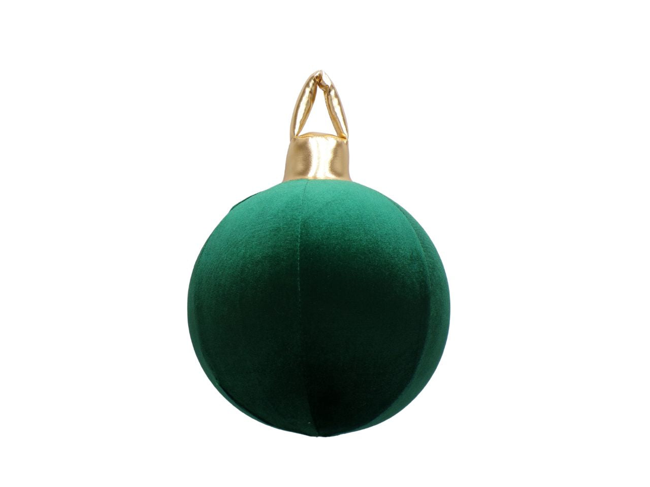 Palla 28cm gonfiabile velluto verde