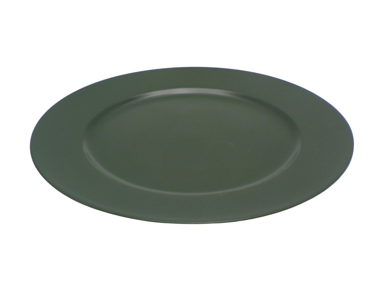 Piatto in plastica 33cm verde