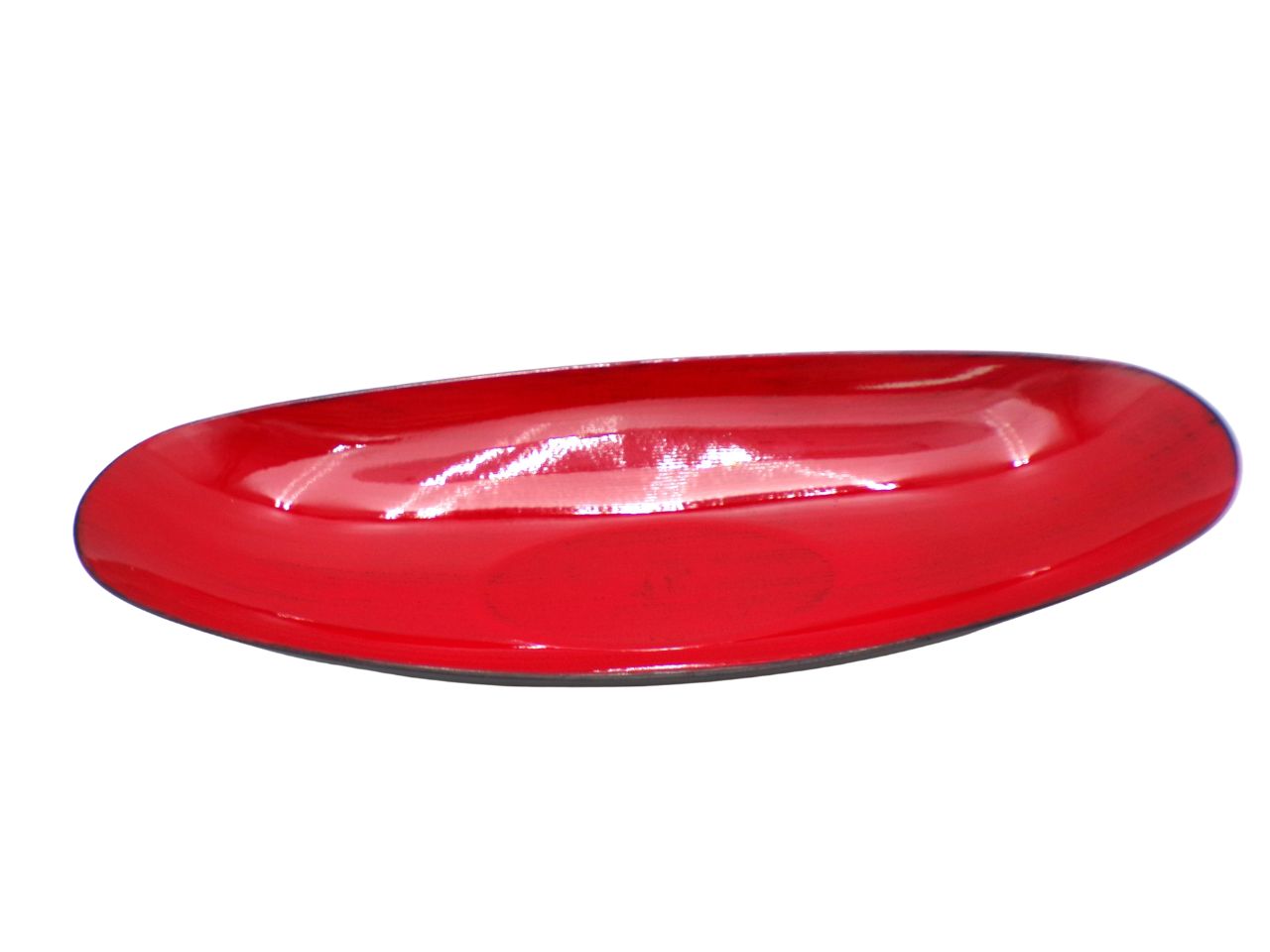 Ciotola in plastica 55x22x7,5cm rosso