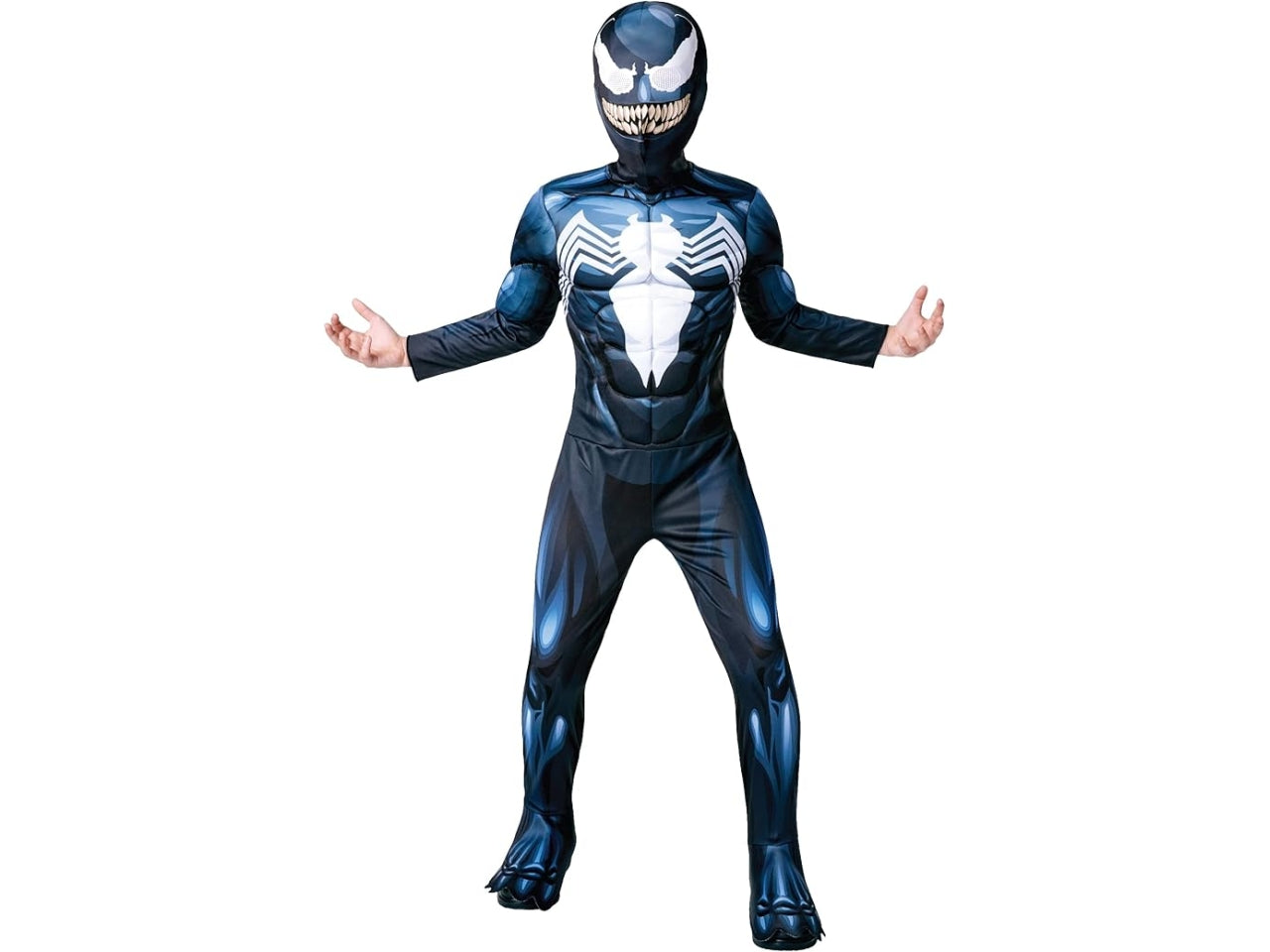 Costume Venom deluxe taglia L 8-10 anni