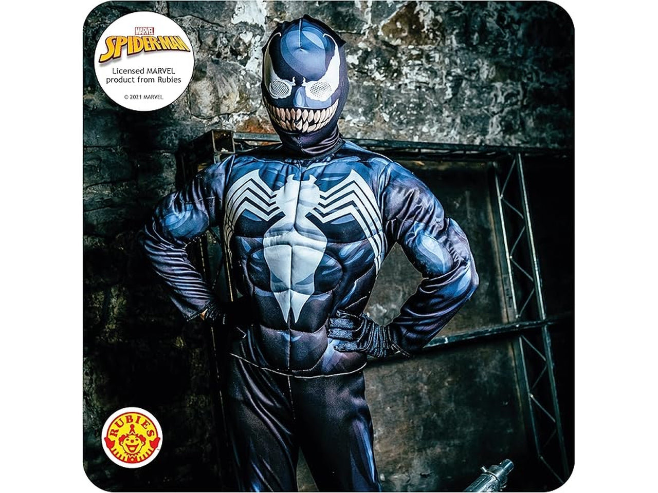 Costume Venom deluxe taglia L 8-10 anni