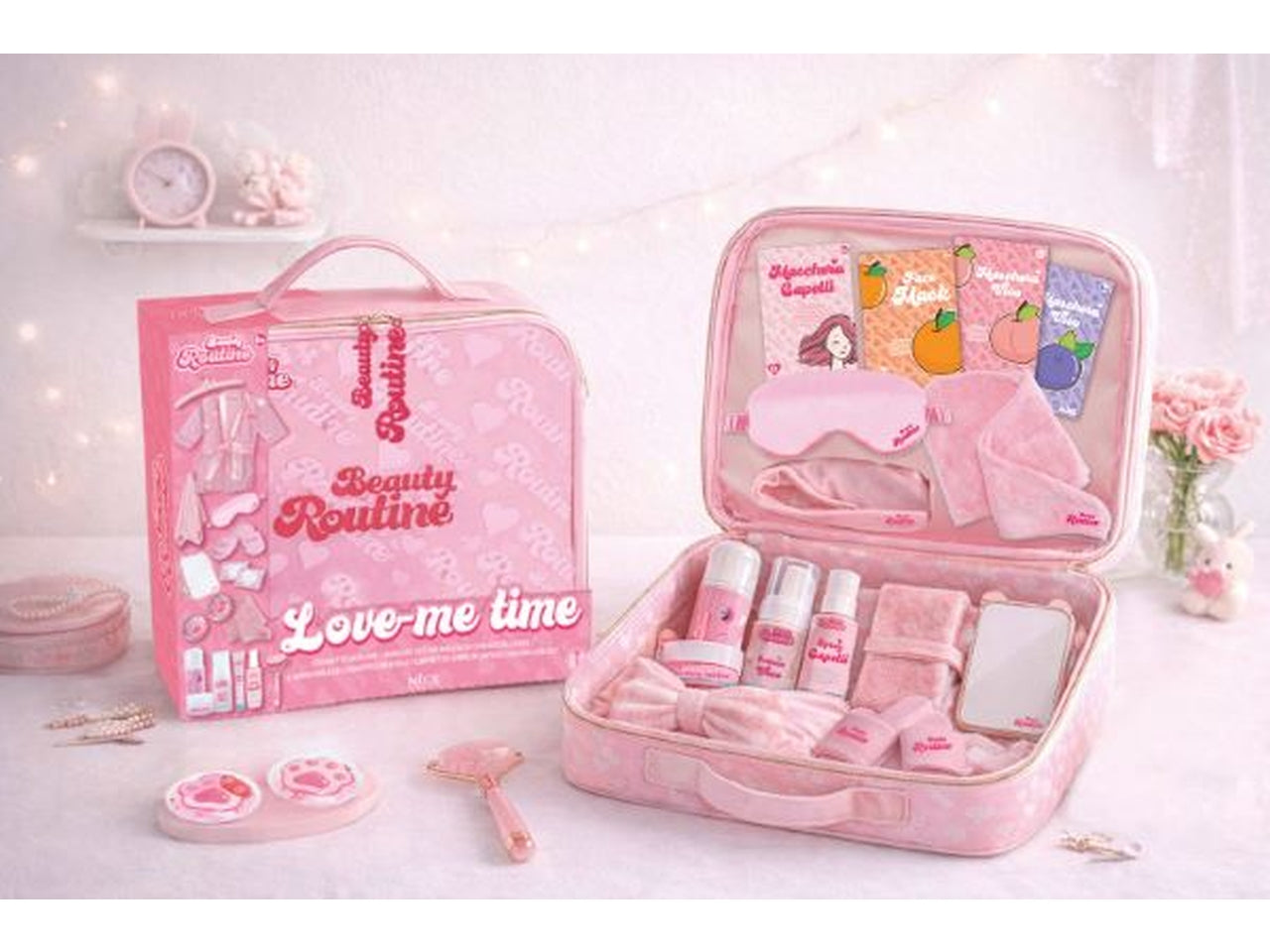 Beauty routine love me time
