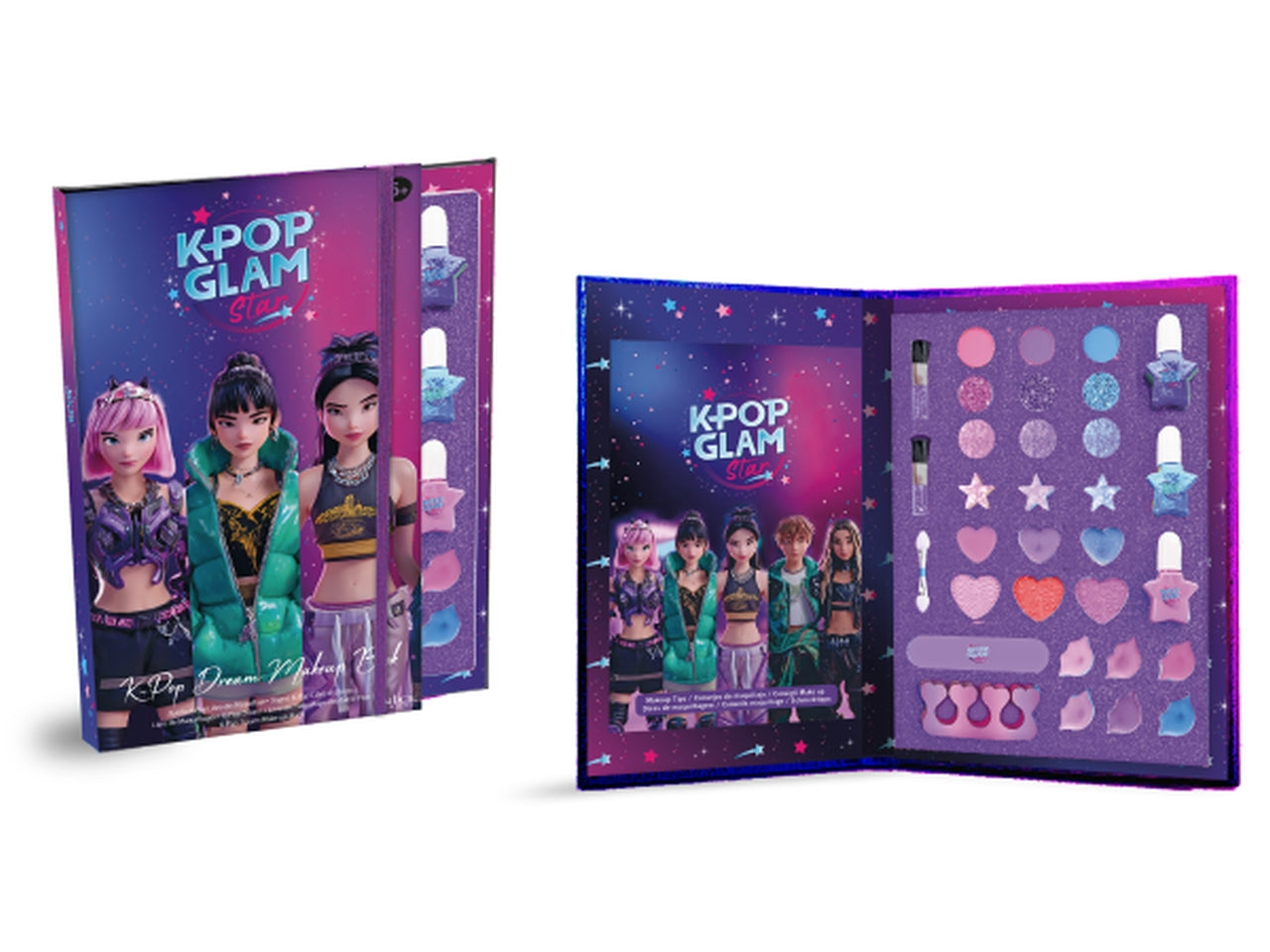 K pop glam star make up idol