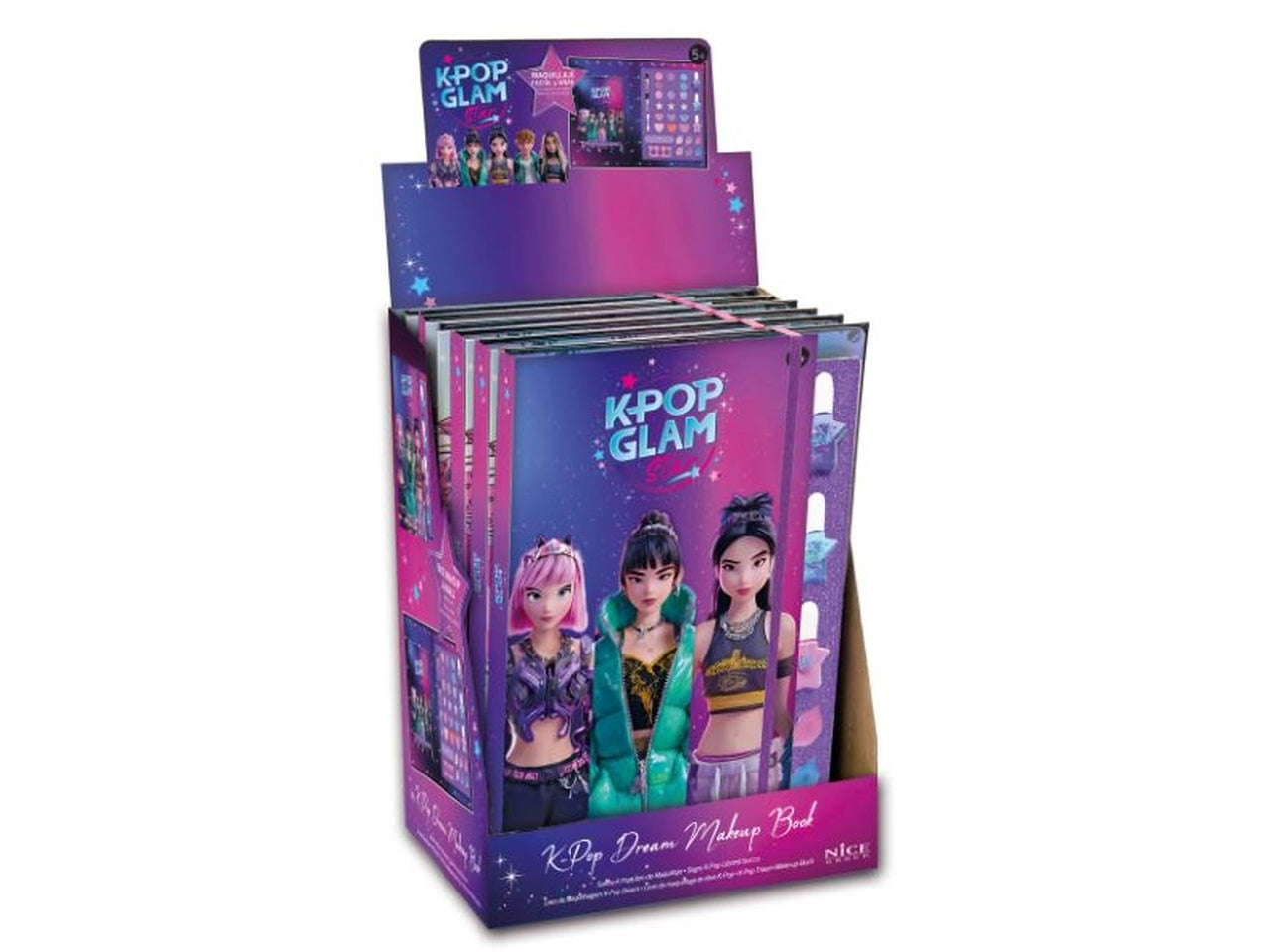 K pop glam star make up idol
