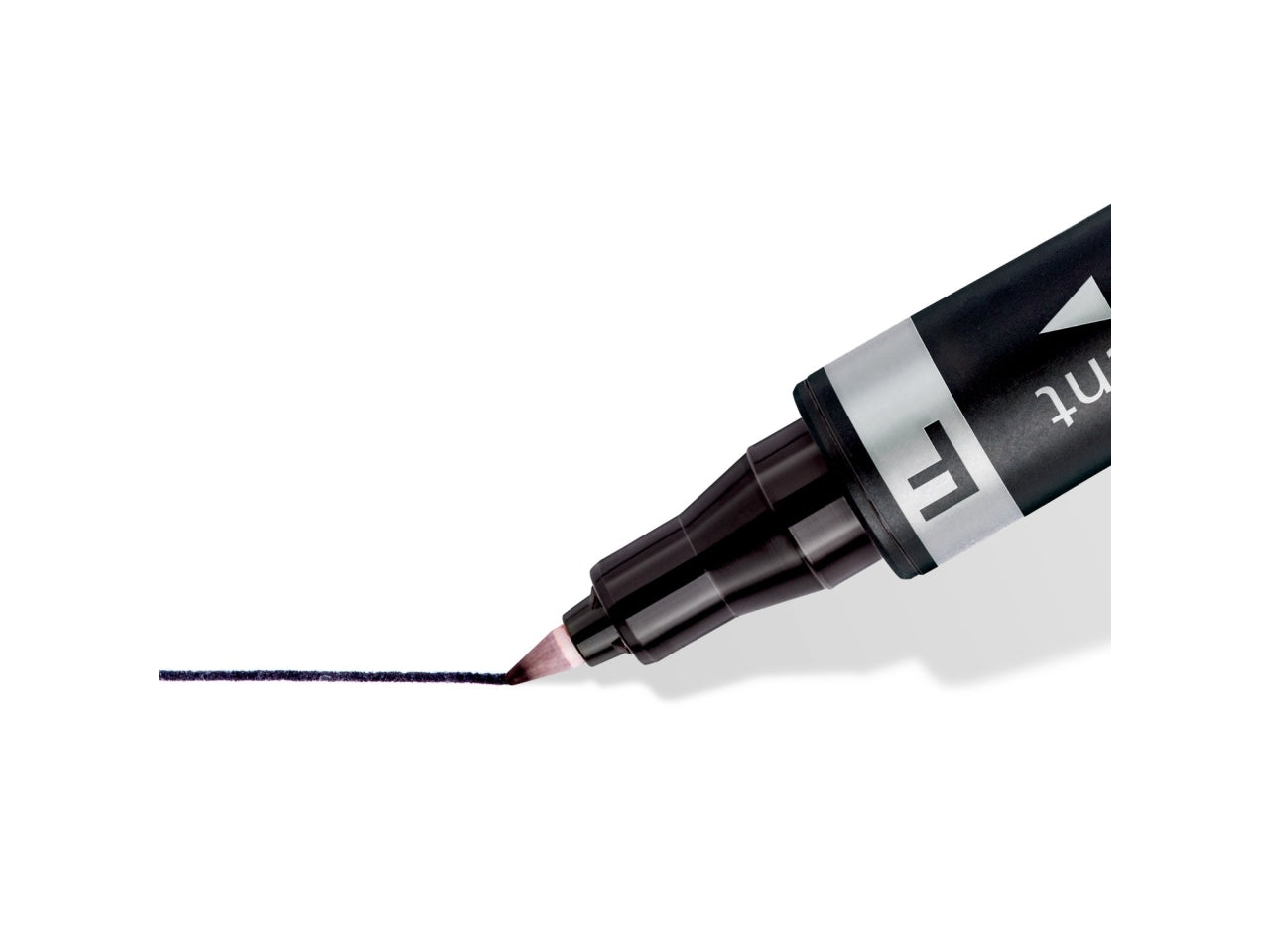 Penna con 2 punte lumocolor nero