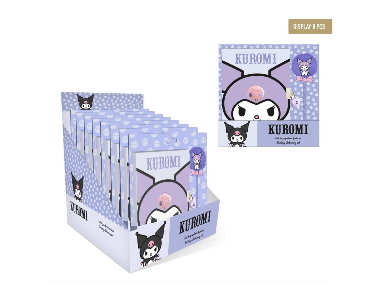 Hello kitty kuromi agenda con penna