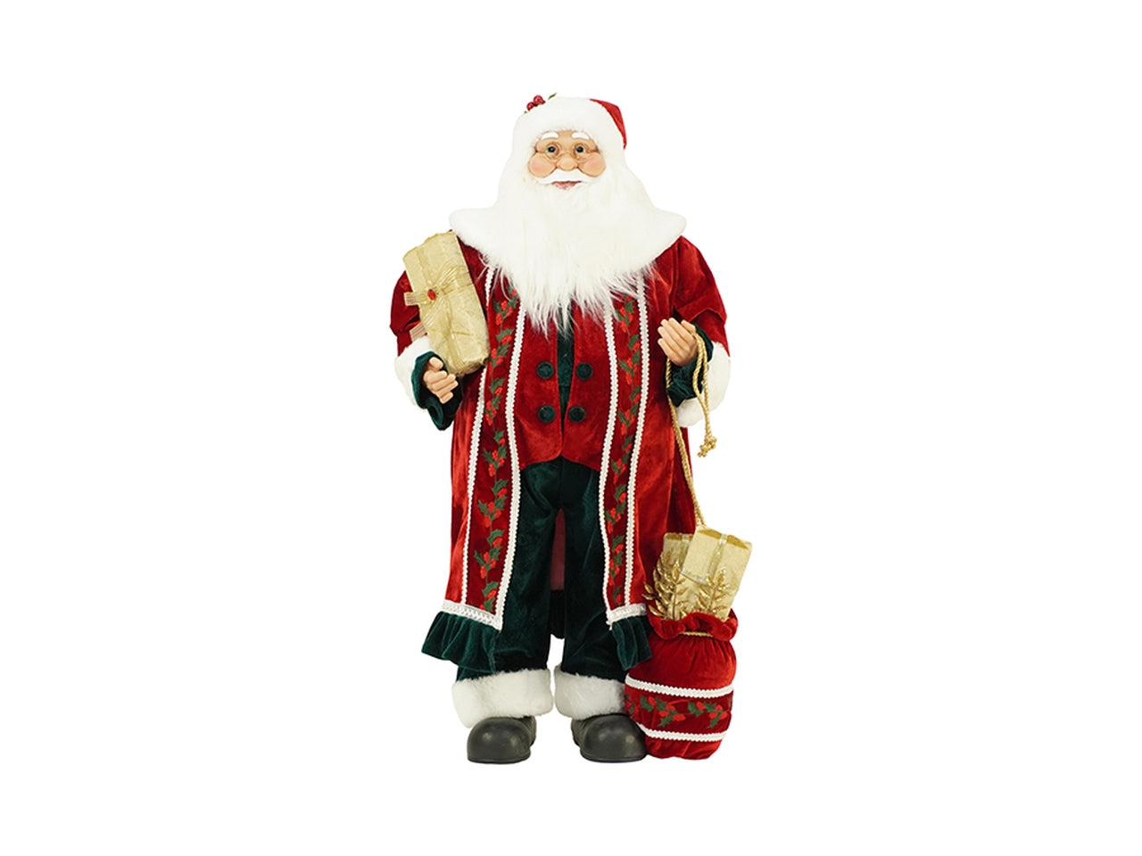 Babbo natale 45cm rosso