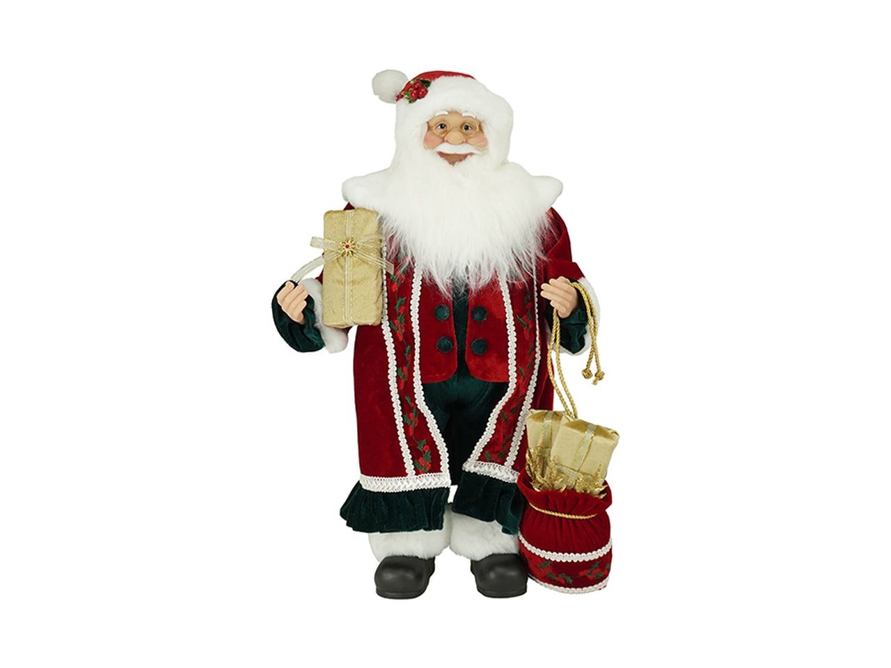 Babbo natale 60cm rosso