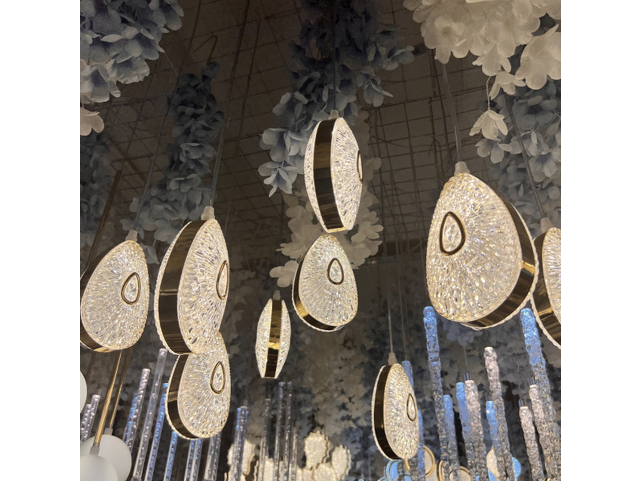 Appendino a goccia, linea diamond, confezione da 10 pezzi