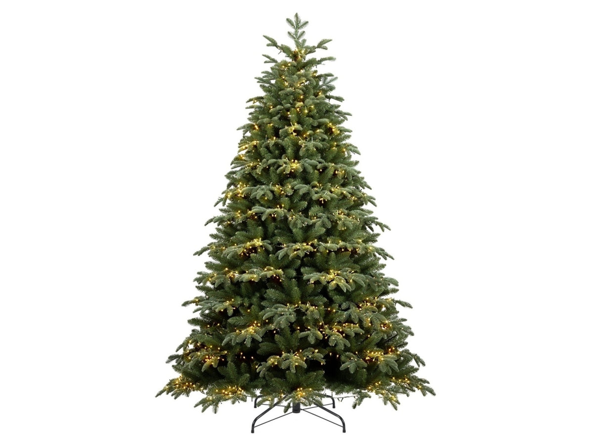 Albero Venicelux 240cm con 149led, 2870rami pe+pvc