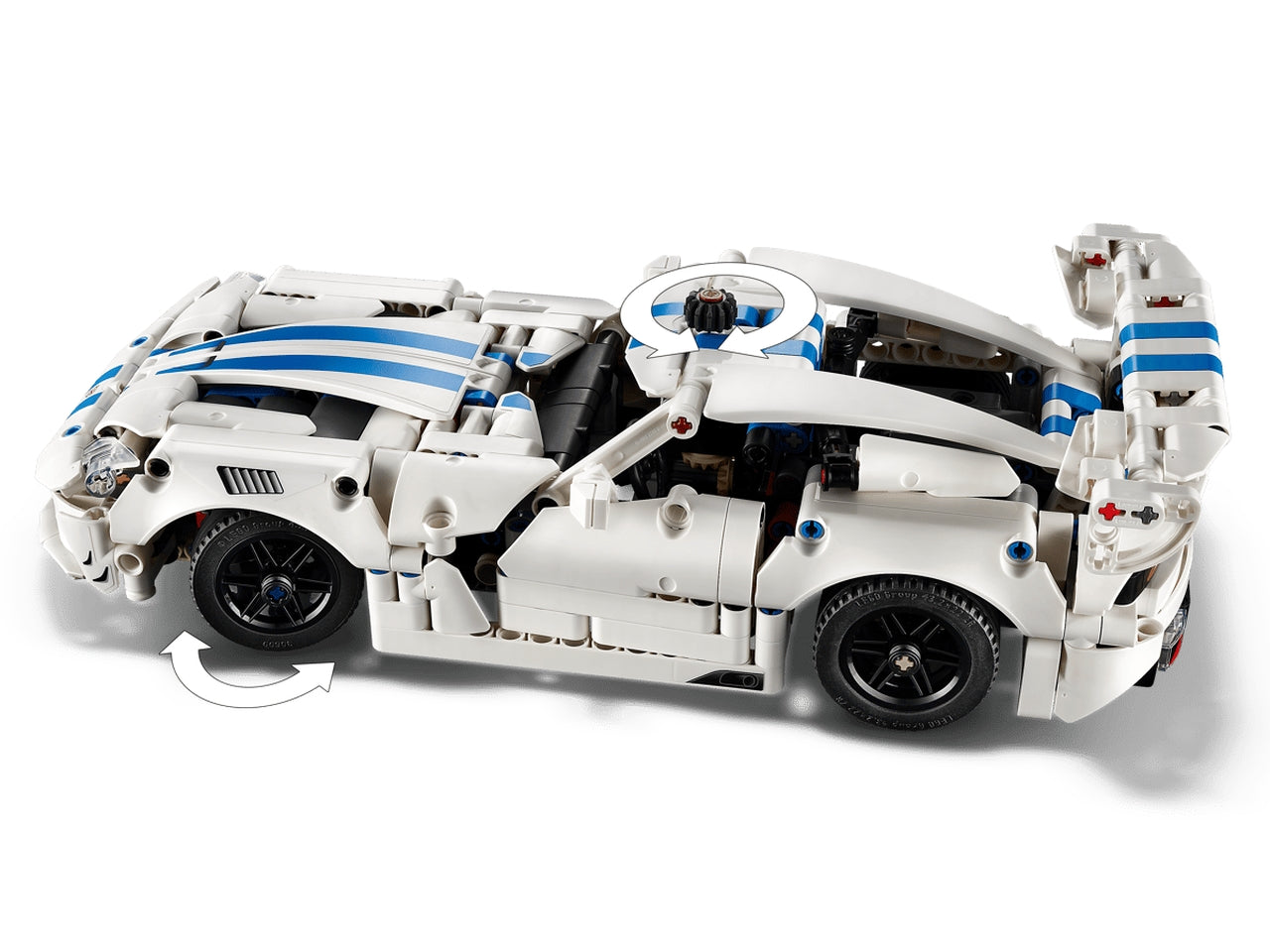 Lego auto sportiva dodge viper gts-r