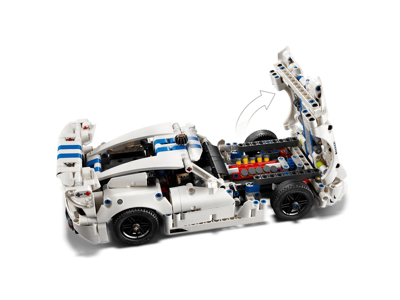 Lego auto sportiva dodge viper gts-r