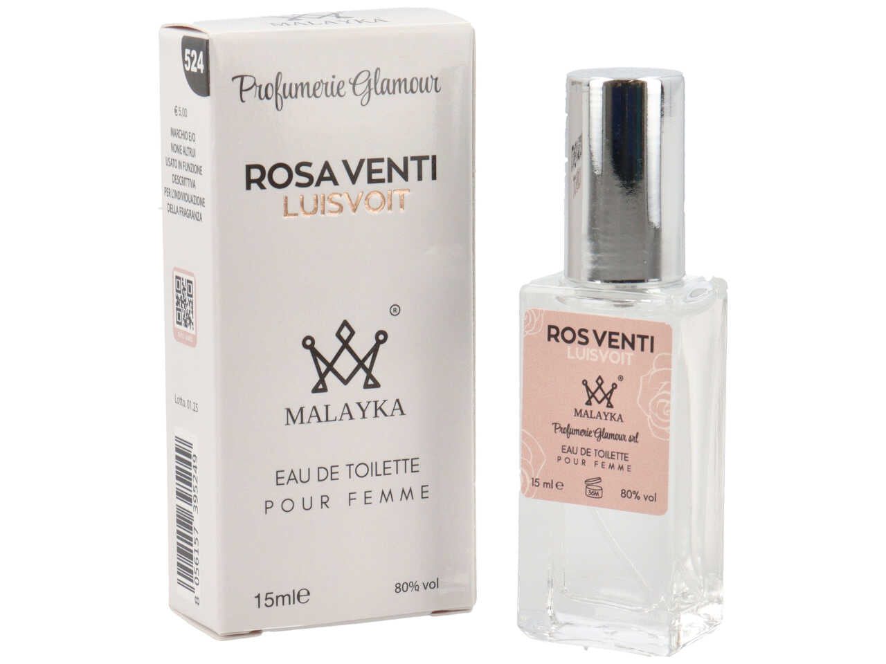 Profumo donna 15ml malayka rose des vents (louis vuitton)