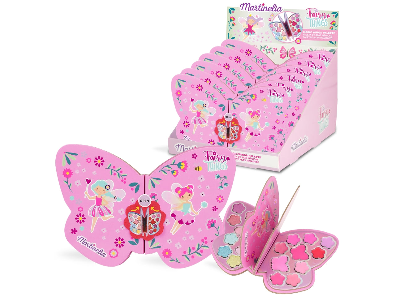 Martinelia fairy things, set make up farfalla con ali magiche