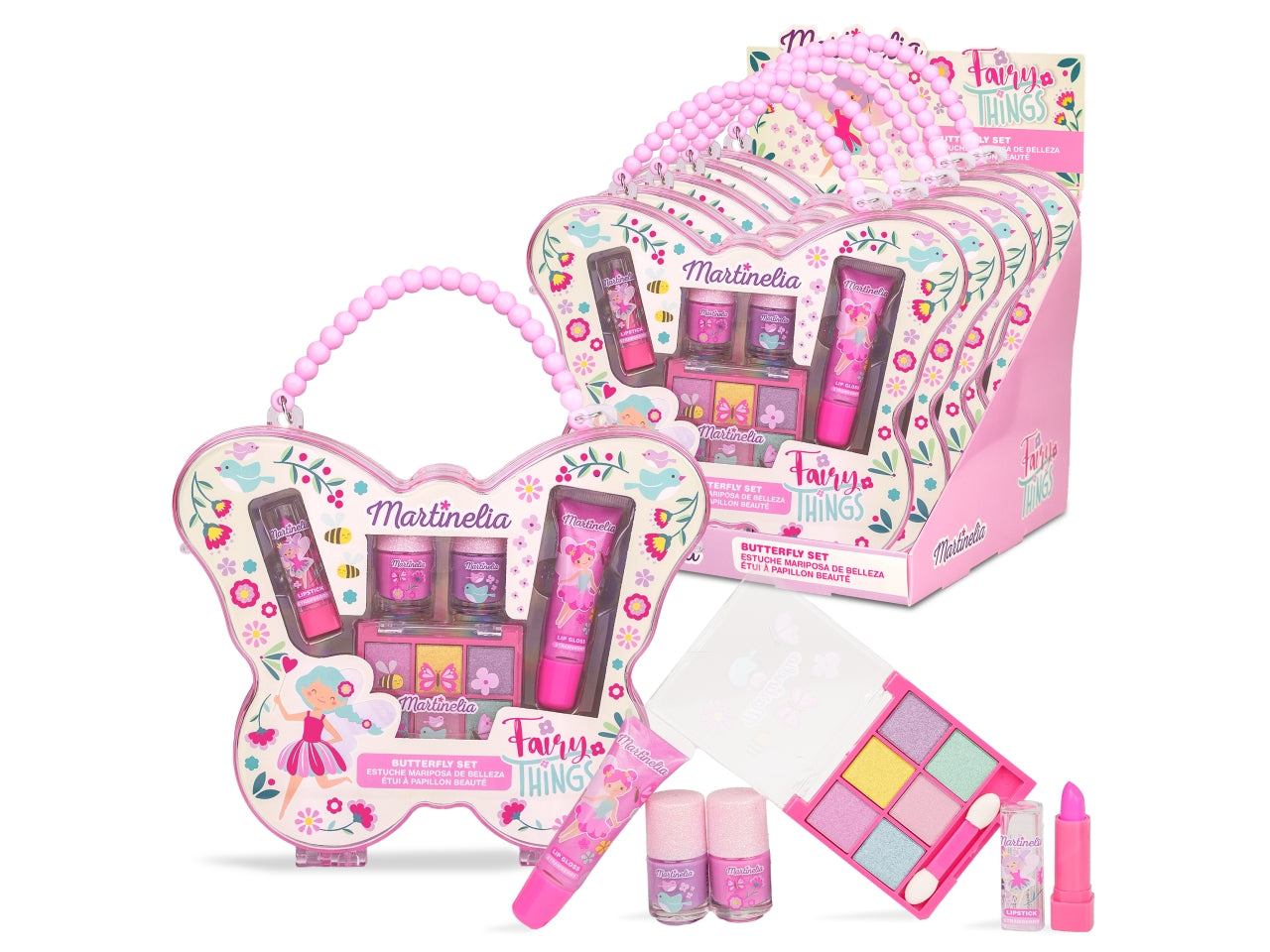 Martinelia fairy things, set make up a forma di farfalla