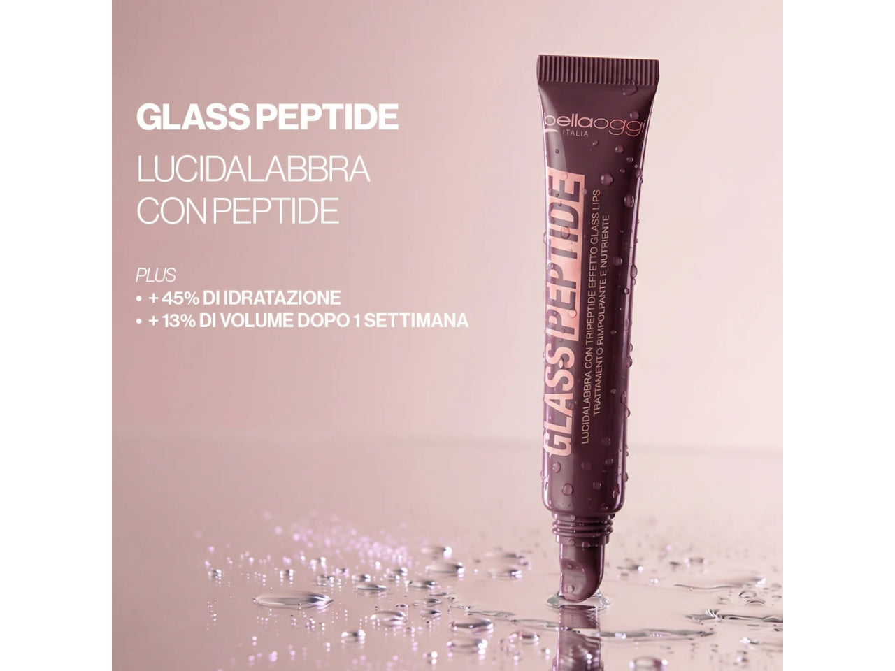 Bellaoggi lucidalabbra glass peptide