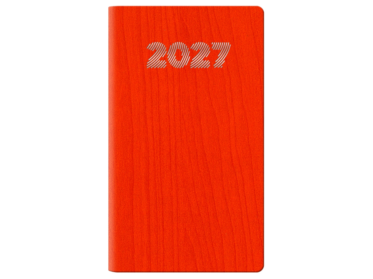 Agenda 2027 Vertigo 8x14cm settimanale verticale arancione