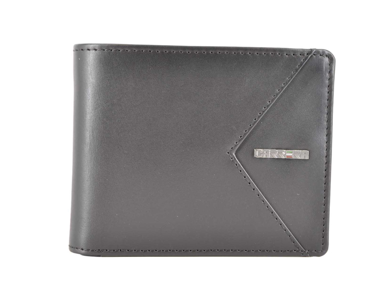 Carrera viggo collection bifold portacarte con clip nero