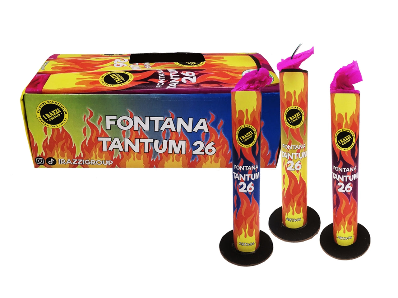 Fontana Tantum 26 confezione da 3 fontane
