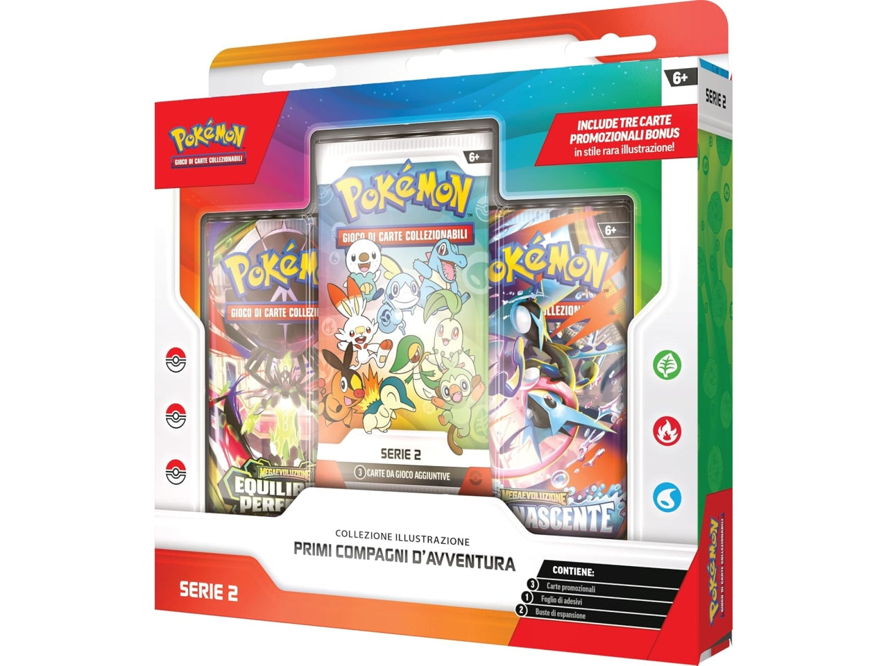 Pokemon Collezione Illustrata Primi Compagni di Avventura Serie 2 Â£