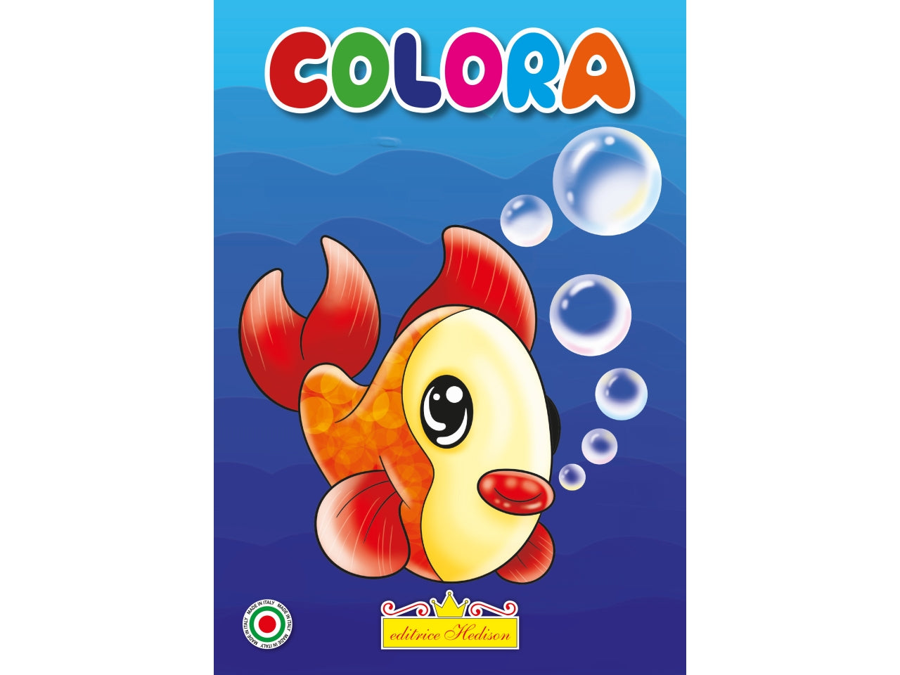 Libro minicoloretti pesce