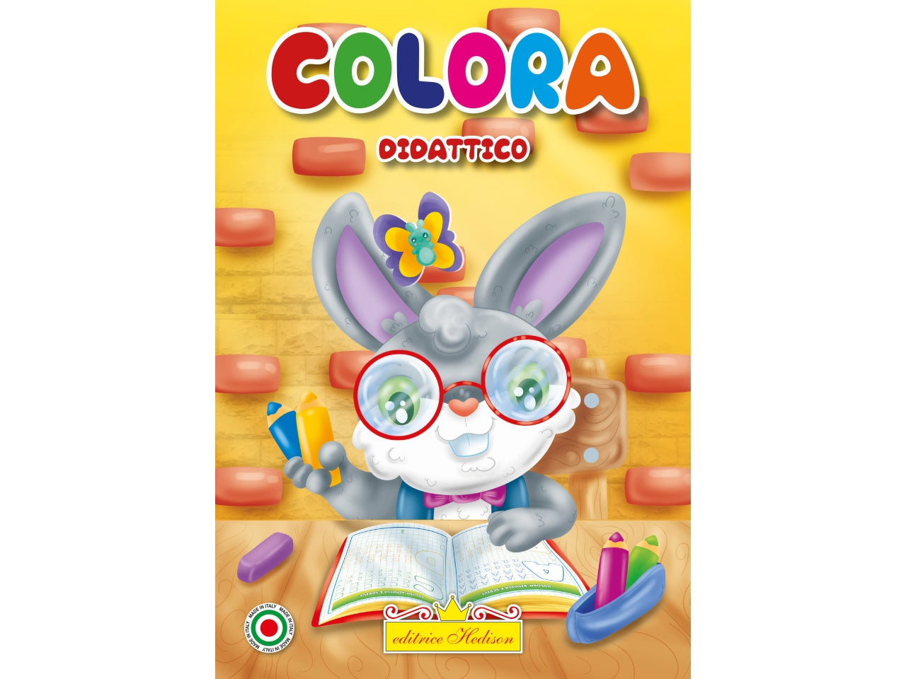 Libro minicoloretti didattica coniglio