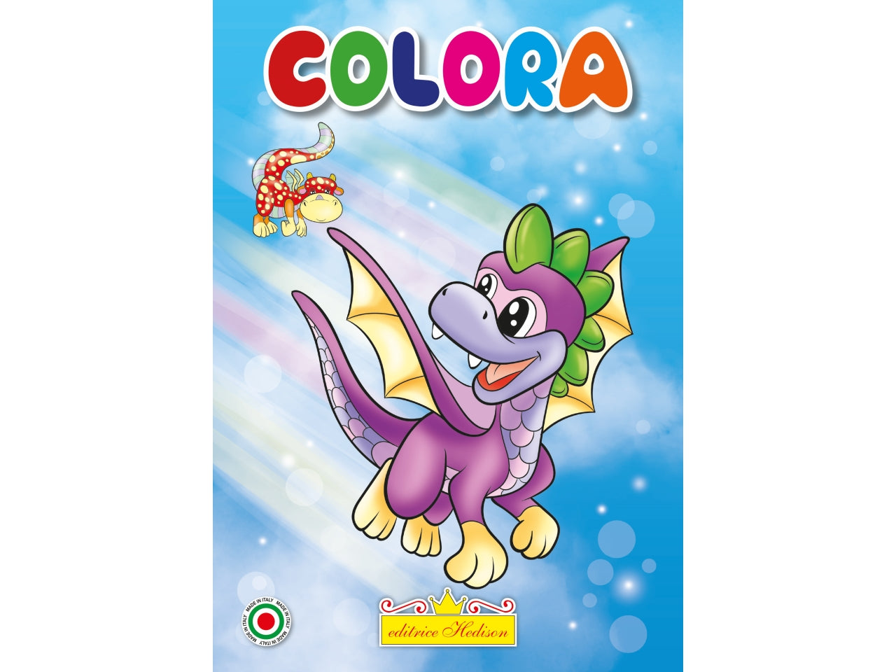 Libro minicoloretti draghetto