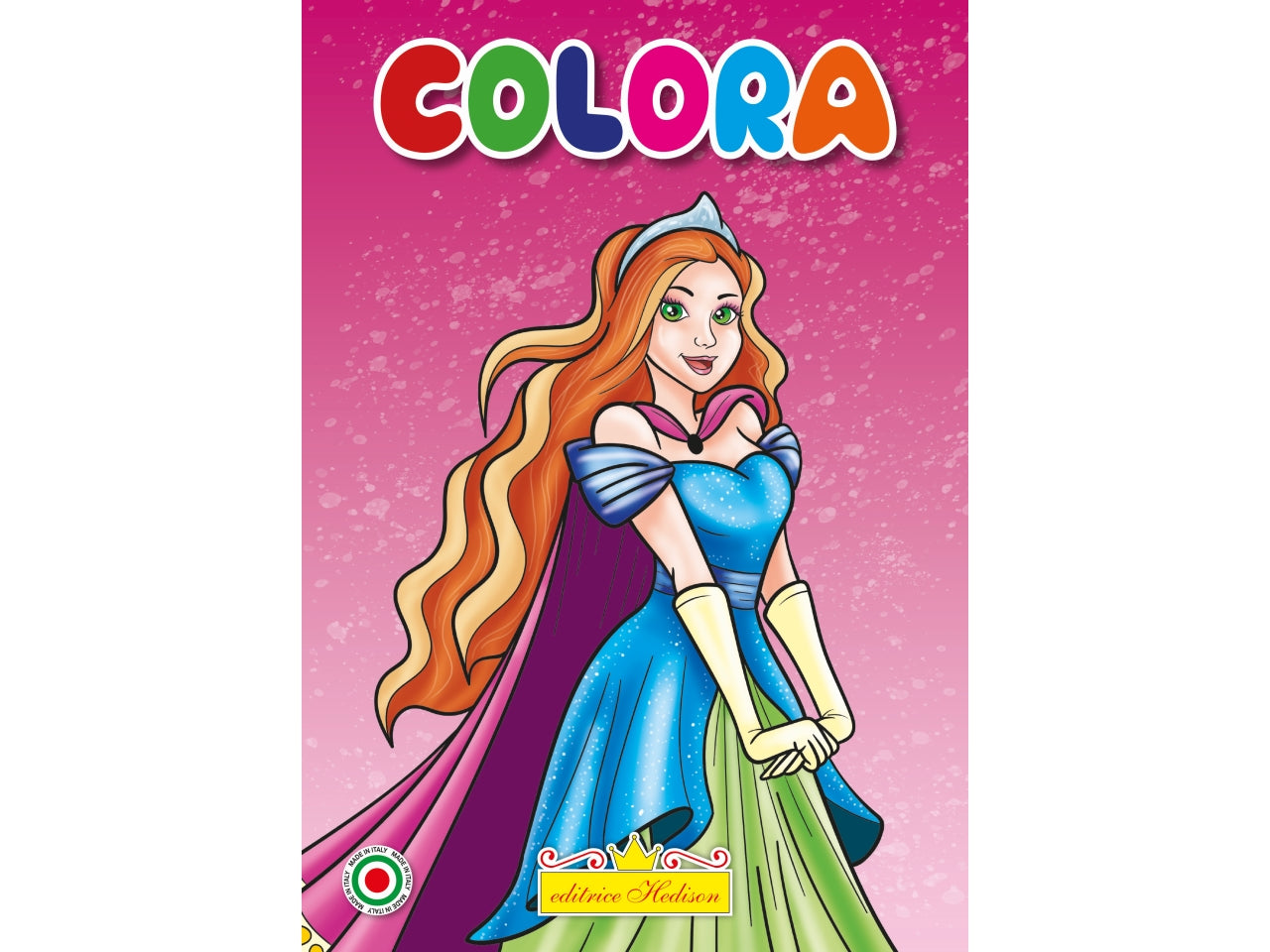 Libro minicoloretti principesse