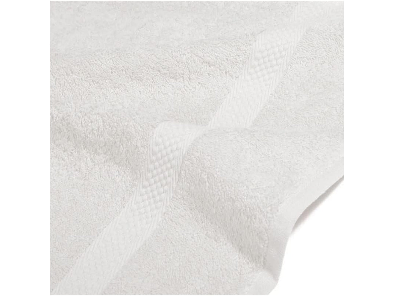 Asciugamani coppia 1+1 spugna bianco set da 3 coppie