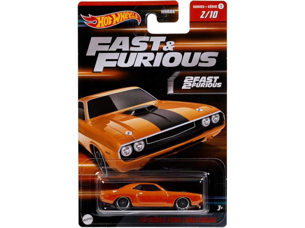 Hot wheels silver series fast & furious assortito