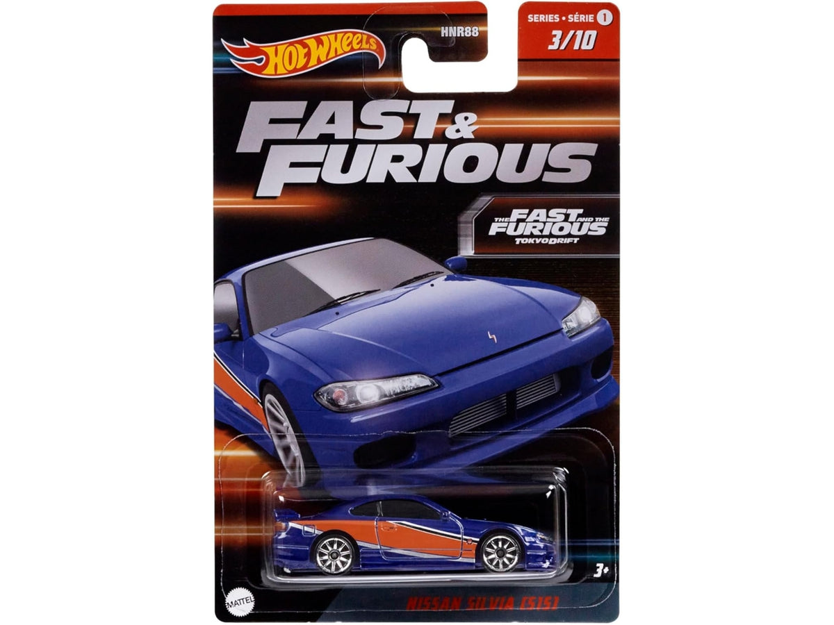 Hot wheels silver series fast & furious assortito